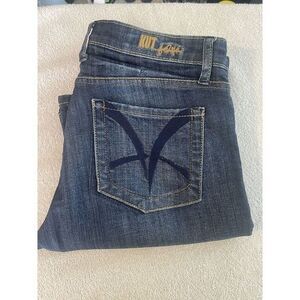 Kut From the Kloth Women’s Straight‎ Leg Denim  Mid rise Jeans 4